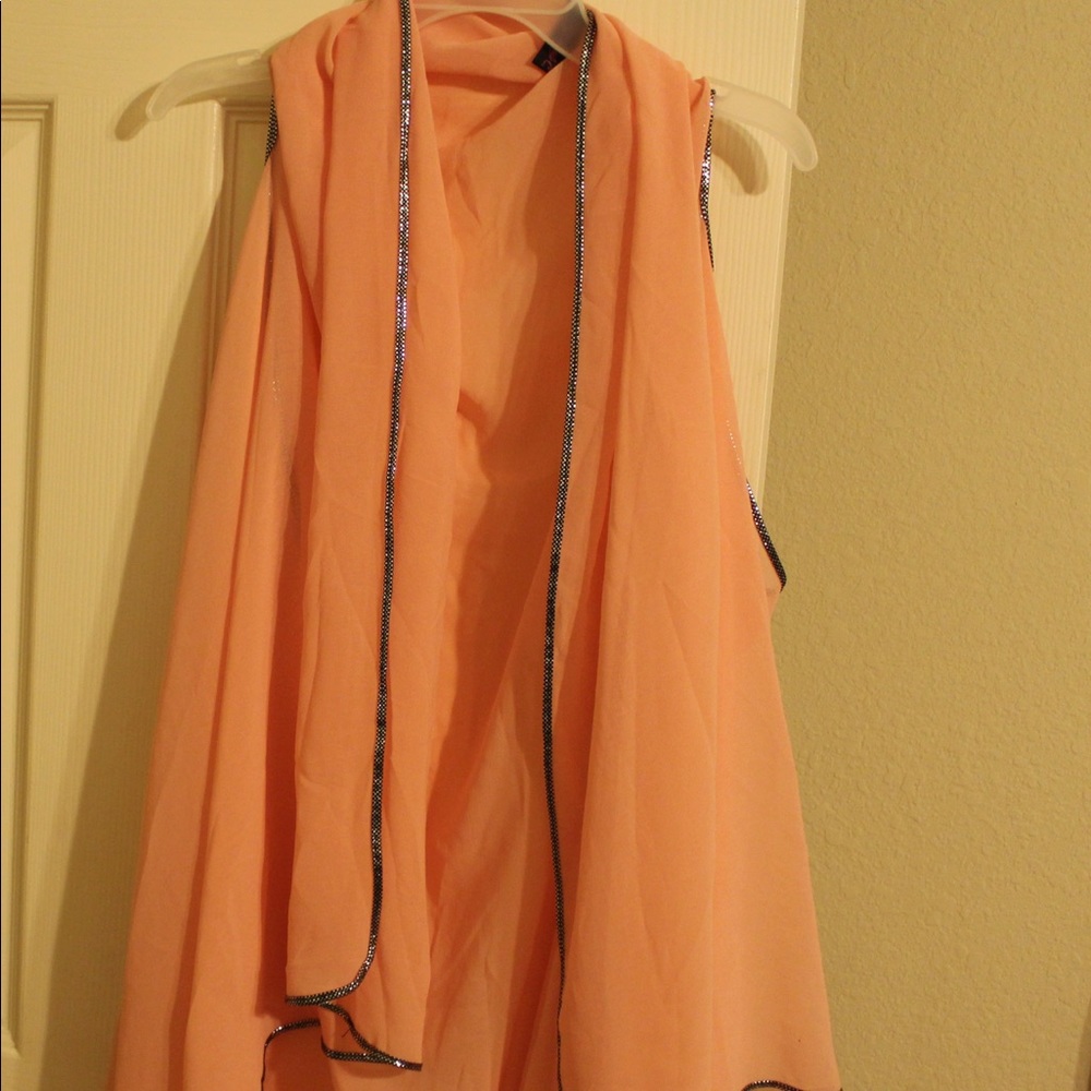 Tank top cardigan
